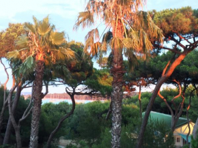 PINEDE PLAGE 5 pers Vue mer jacuzzi clim parc éxotique